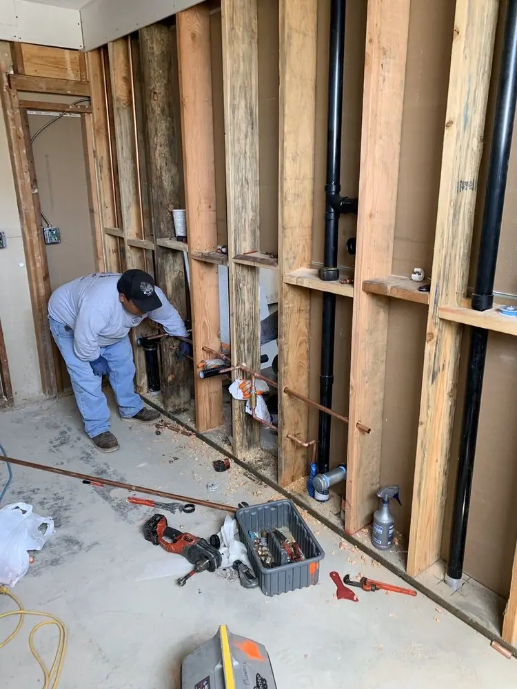 Commercial rough-in plumbing for Water Heater Replacement in Village Hill
